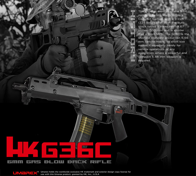 VFC HK G36C GBBR